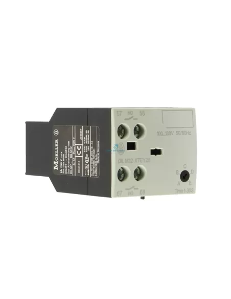 Module de minuterie électronique Eaton Dilm32-xtey20(rac130) 100-130 Vca, 1-30 s, yd